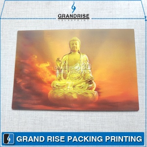 Gautama Buddha 3D Lenticular Postcard