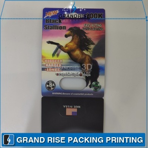 3D poster Lenticular Tag for Packaging